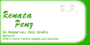 renata penz business card